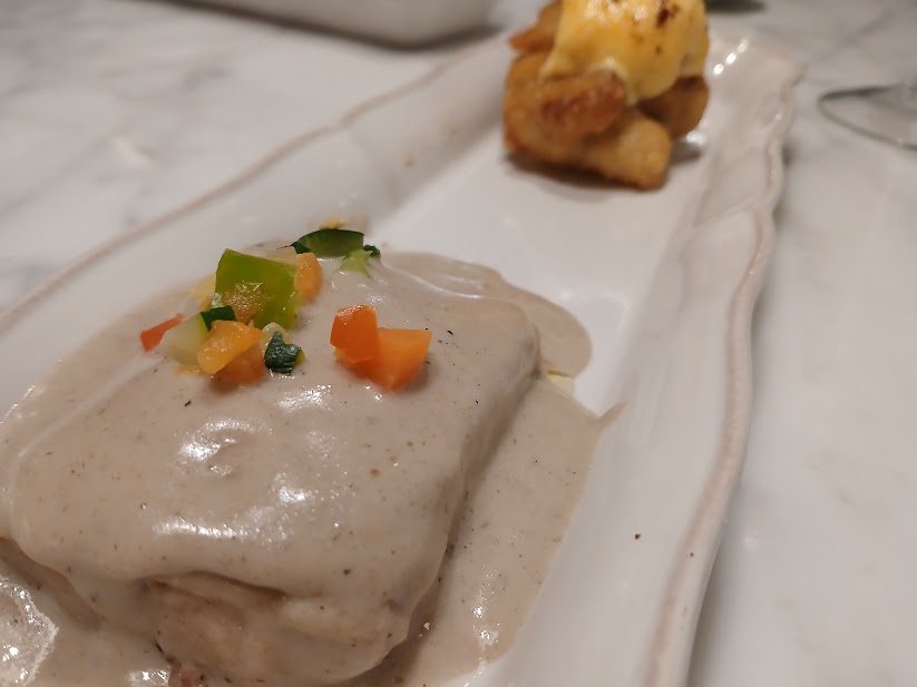 Canelón del restaurante origen zaragoza