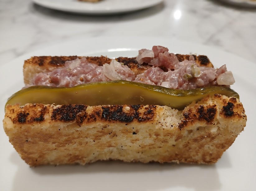 Tartar del restaurante origen zaragoza