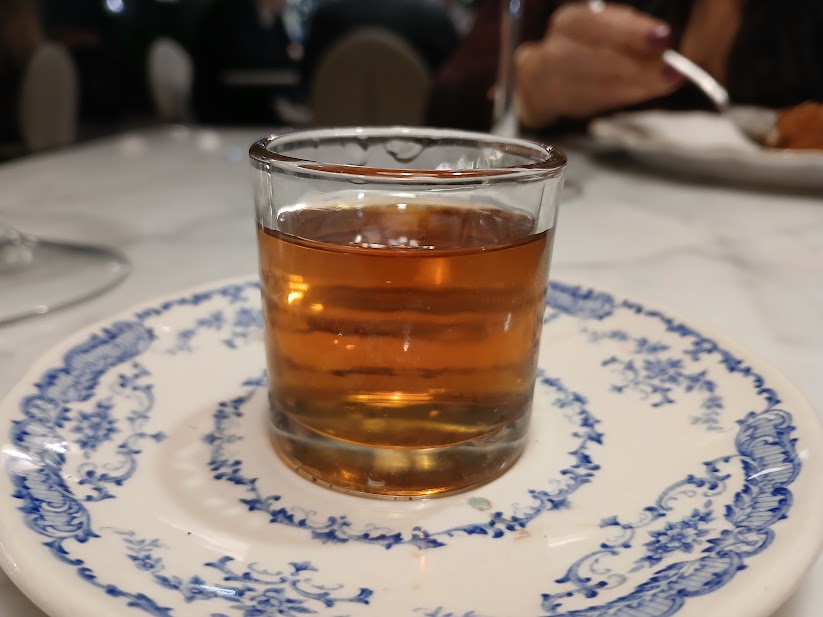 Vino dulce del restaurante origen zaragoza